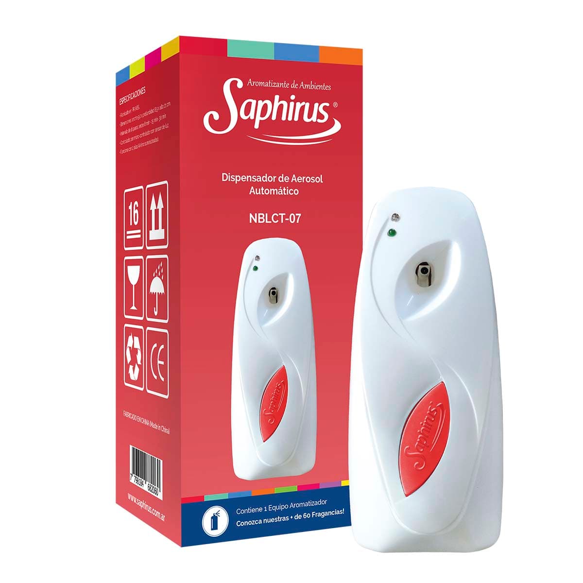 AROMATIZADOR ANALOGICO CON TOQUE 07.NBLCT-07